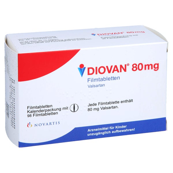 Diovan 80 mg Filmtabletten 98 St