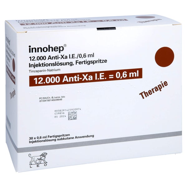 INNOHEP 12.000 Anti-Xa I.E./0,6ml Inj.-Lsg.i.e.FS 30 St