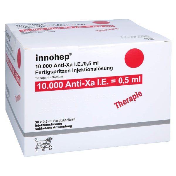 INNOHEP 10.000 Anti-Xa I.E./0,5ml Inj.-Lsg.i.e.FS 30X0,5 ml