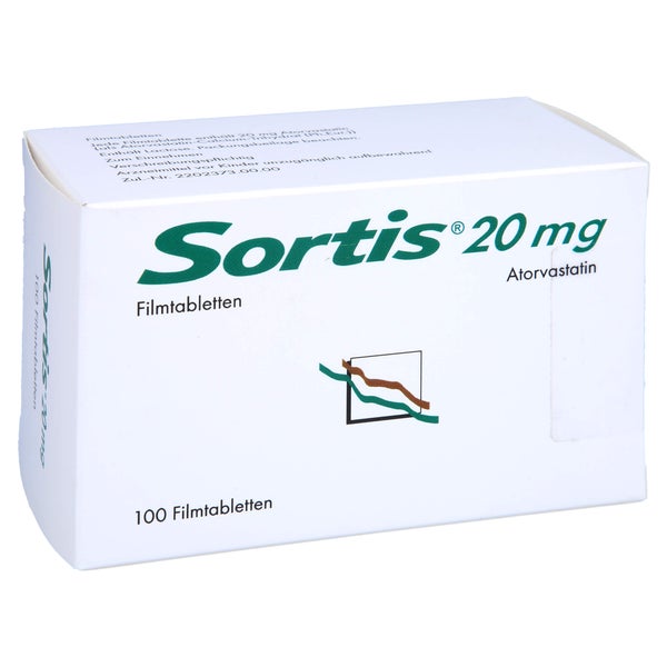 Sortis 20 mg Filmtabletten 100 St