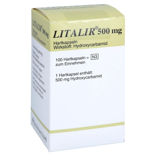 Litalir 500 mg Hartkapseln 100 St