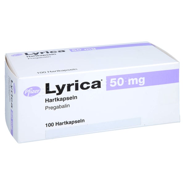 Lyrica 50 mg Hartkapseln 100 St