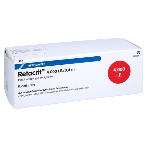 RETACRIT 4.000 I.E./0,4 ml Inj.-L.i.e.FS m.Si.Sys. 6 St