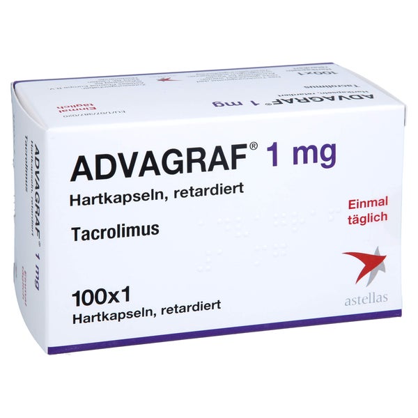 Advagraf 1 mg Hartkapseln retardiert 100 St