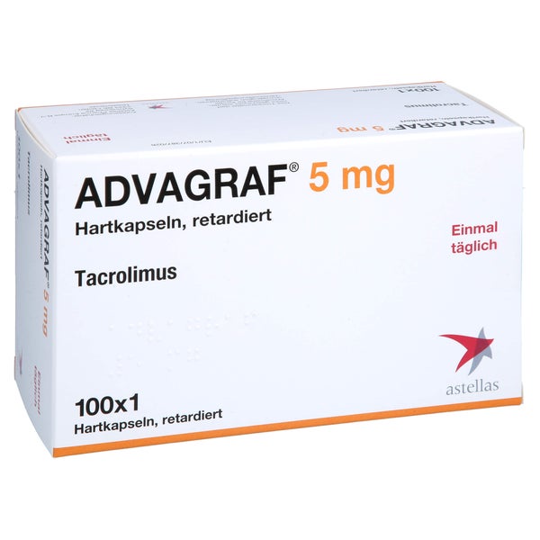 Advagraf 5 mg Hartkapseln retardiert 100 St