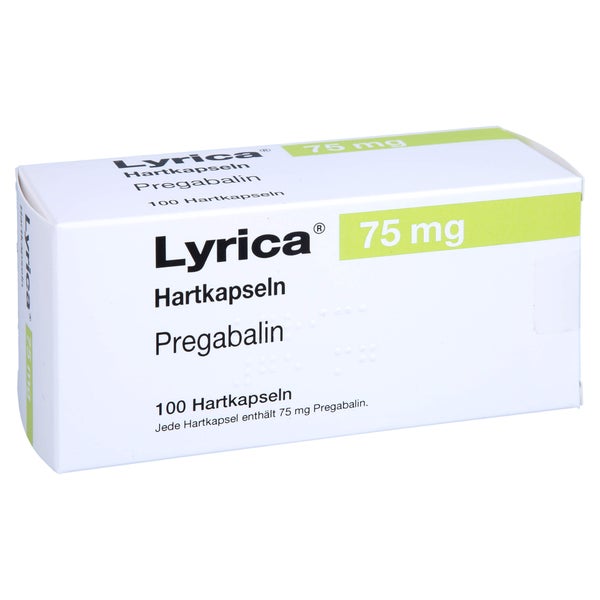 Lyrica 75 mg Hartkapseln 100 St