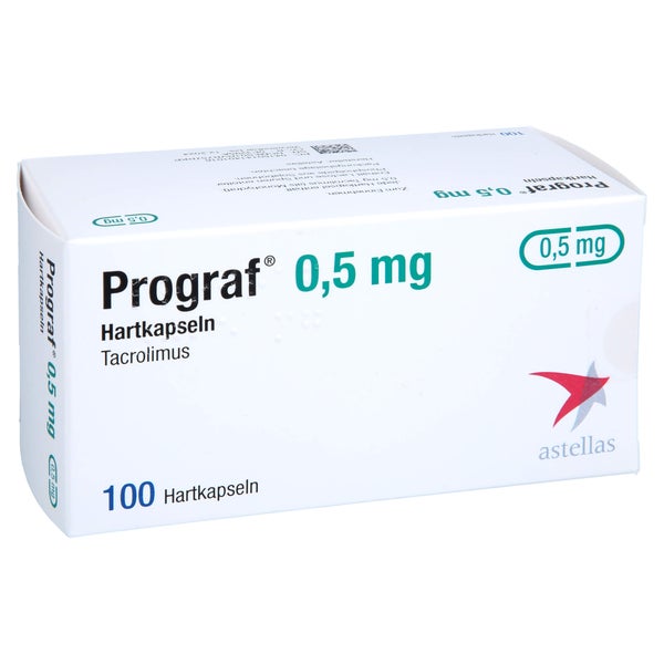 Prograf 0,5 mg Hartkapseln 100 St