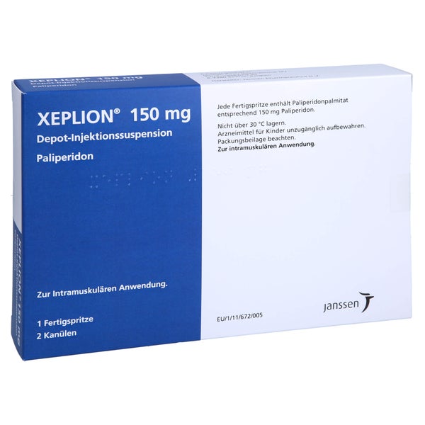 XEPLION 150 mg Depot-Injektionssusp.i.e.Fertigspr. 1 St