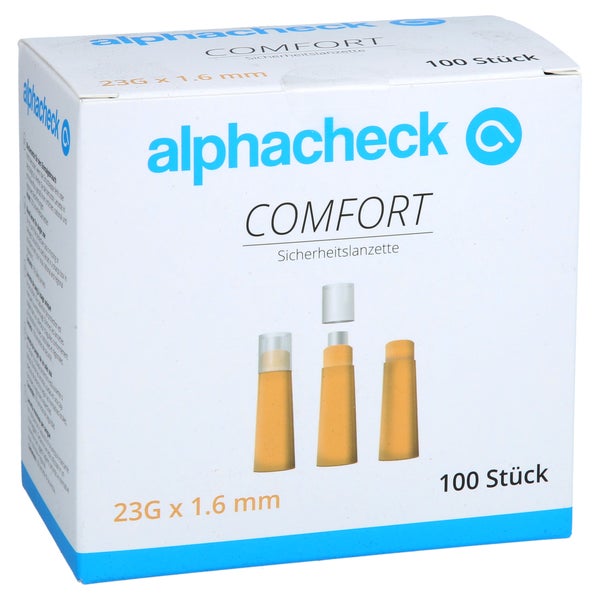 Alphacheck Comfort Sicherheitslanzett.23 100 St 100 St