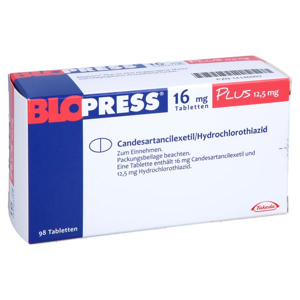 Blopress 16 mg Plus 12,5 mg Tabletten 98 St