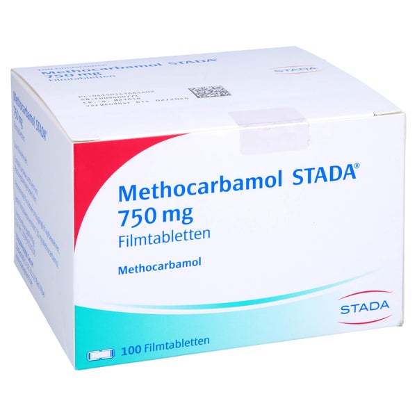METHOCARBAMOL STADA 750 mg Filmtabletten 100 St