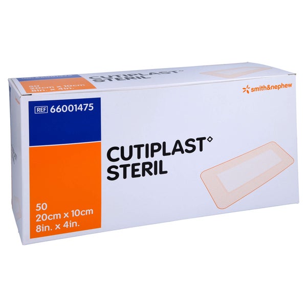 Cutiplast Steril Wundverband 10x20 cm 50 St
