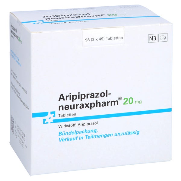 Aripiprazol-neuraxpharm 20 mg Tabletten 98 St