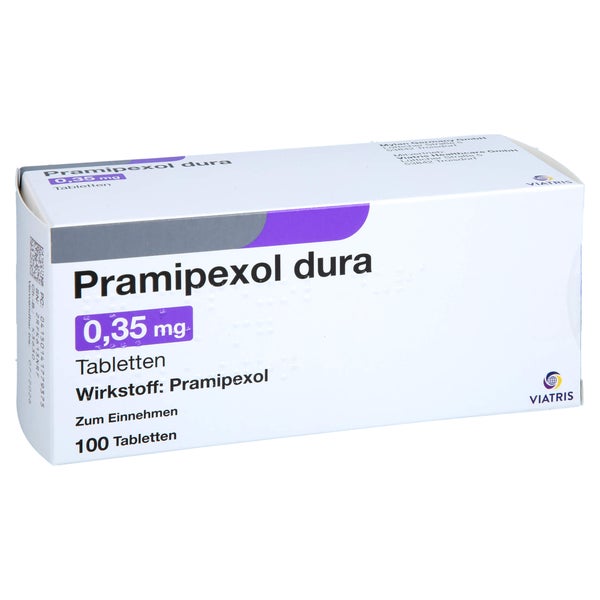 Pramipexol dura 0,35 mg Tabletten 100 St