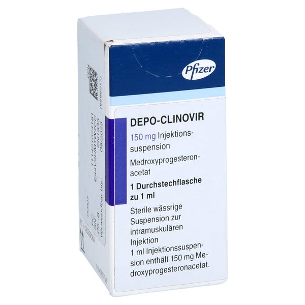DEPO-CLINOVIR 150 mg/ml Injektionssusp.i.e.Dsfl. 1 St