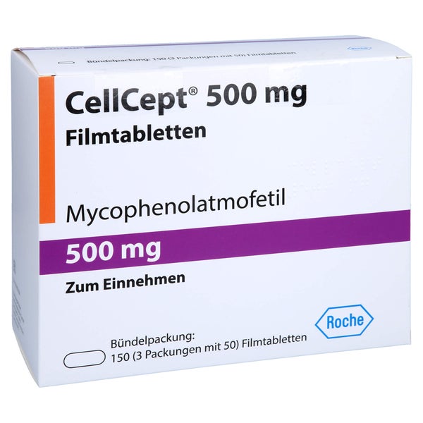 Cellcept 500 mg Filmtabletten 150 St