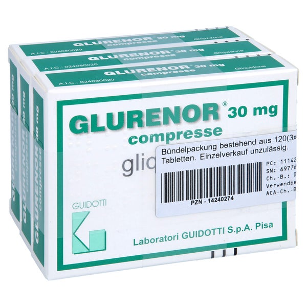Glurenor 30 mg Tabletten 120 St