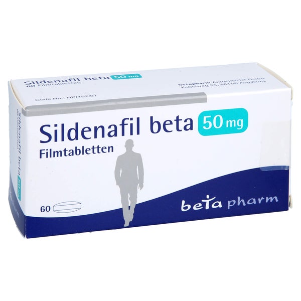 Sildenafil beta 50 mg Filmtabletten 60 St