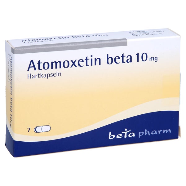 Atomoxetin beta 10 mg Hartkapseln 7 St