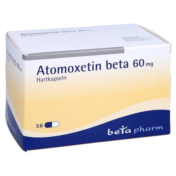 Atomoxetin beta 60 mg Hartkapseln 56 St