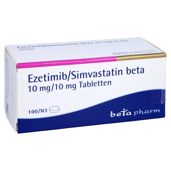 EZETIMIB/Simvastatin beta 10 mg/10 mg Tabletten 100 St