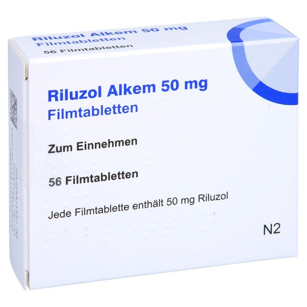 Riluzol Alkem 50 mg Filmtabletten 56 St