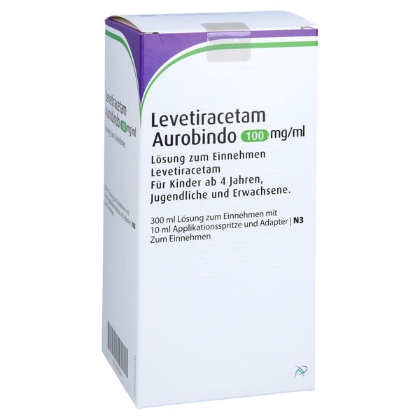 LEVETIRACETAM Aurob.100 mg/ml L.z.E.10ml Dos.Spr. 300 ml