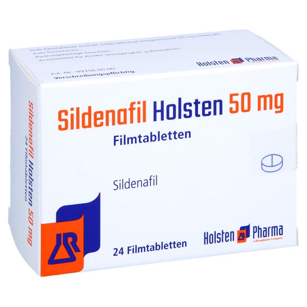 Sildenafil Holsten 50 mg Filmtabletten 24 St