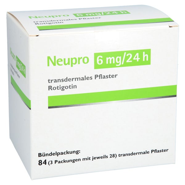 Neupro 6 Mg/24 h transdermale Pflaster 84 St