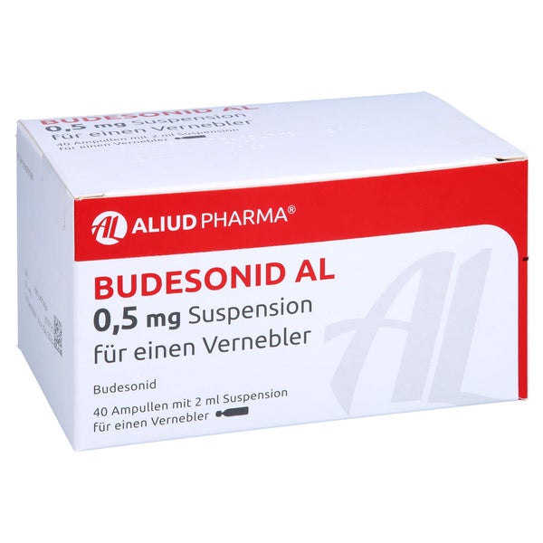 BUDESONID AL 0,5 mg Suspension f.einen Vernebler 40X2 ml