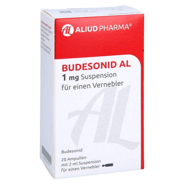 BUDESONID AL 1 mg Suspension f.einen Vernebler 20X2 ml