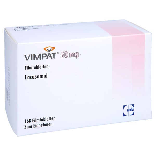 Vimpat 50 mg Filmtabletten 168 St