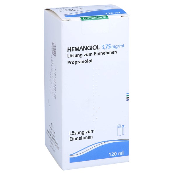 HEMANGIOL 3,75 mg/ml Lösung zum Einnehmen 120 ml