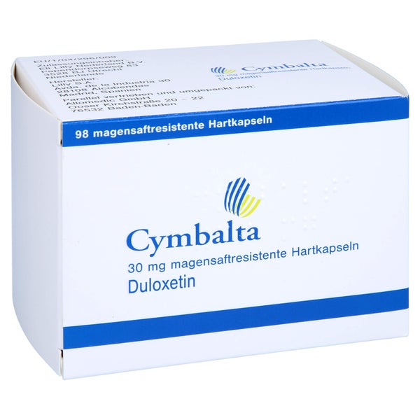 CYMBALTA 30 mg magensaftresistente Hartkapseln 98 St