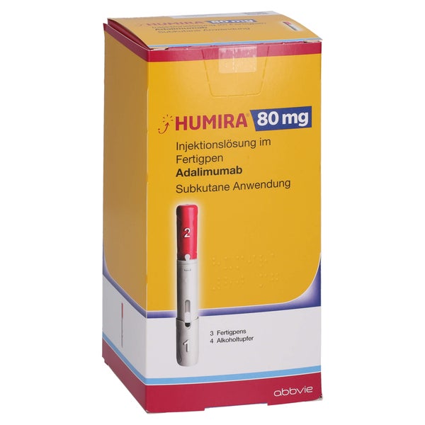HUMIRA 80 mg/0,8 ml Injektionslösung im Fertigpen 3X1 St