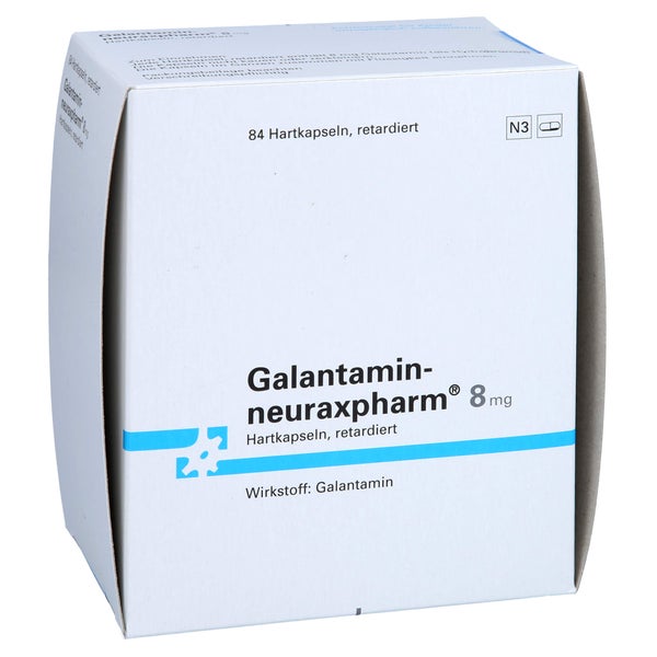 GALANTAMIN-neuraxpharm 8 mg Hartkaps.retardiert 84 St