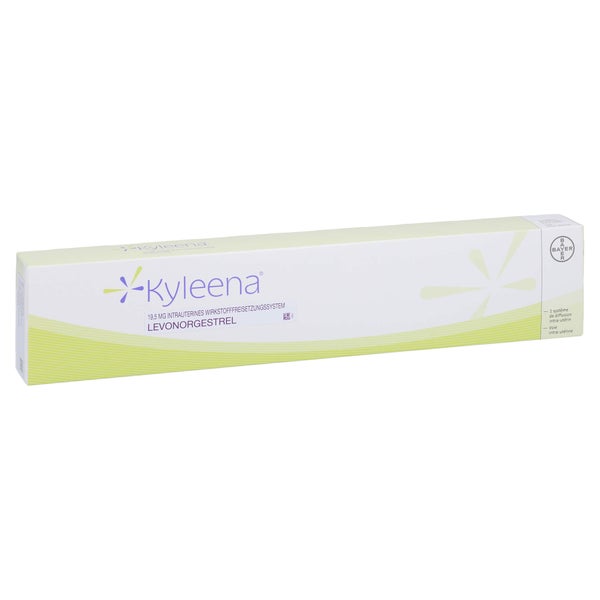 KYLEENA 19,5 mg intrauterin.Wirkstofffreisetz.Sy.B 1X1 St