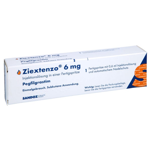 ZIEXTENZO 6 mg Inj.-Lsg.Fertigspr.m.autom.Nadels. 1 St