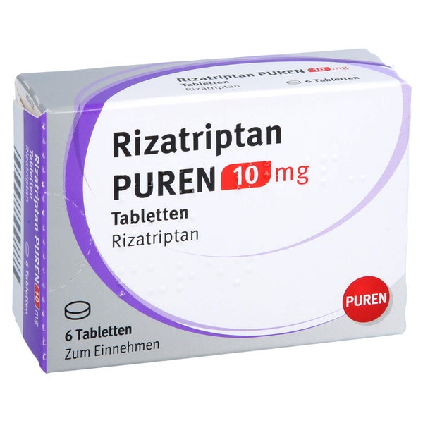 Rizatriptan Puren 10 mg Tabletten 6 St
