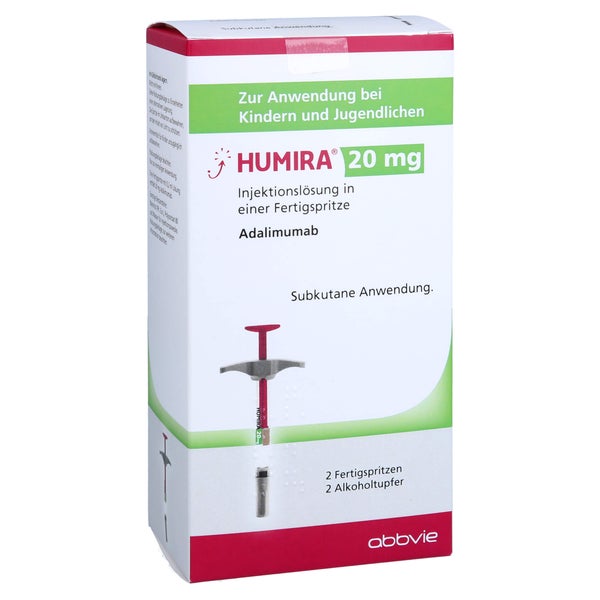 HUMIRA 20 mg/0,2 ml Injektionslösung in Fertigspr. 2 St
