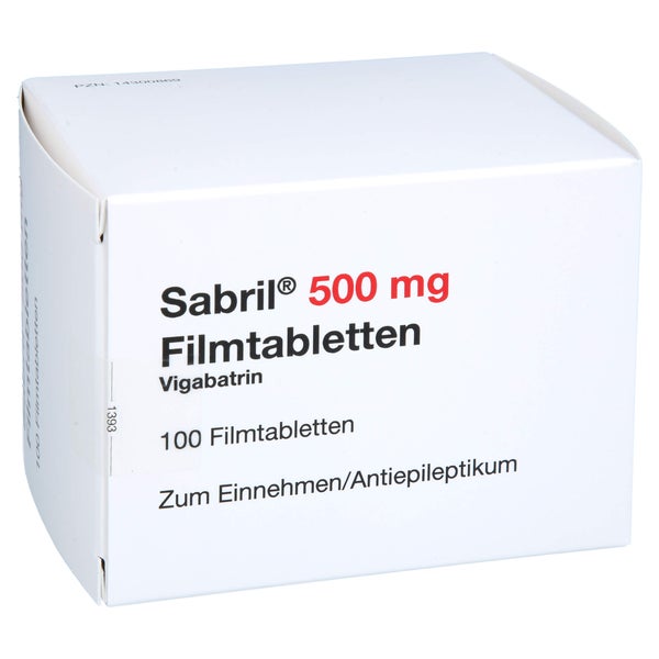 Sabril 500 mg Filmtabletten 100 St
