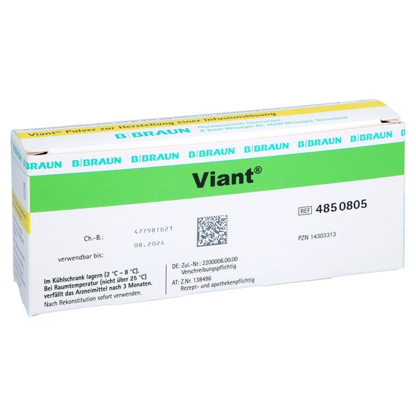VIANT 932 mg Pulver z.Herst.e.Infusionslösung 5X932 mg