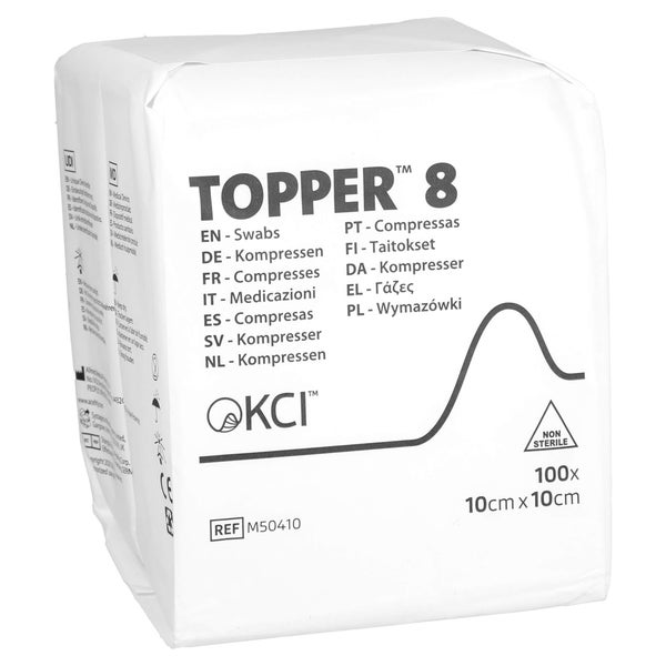 Topper 8 Kompr.10x10 cm unsteril 100 St