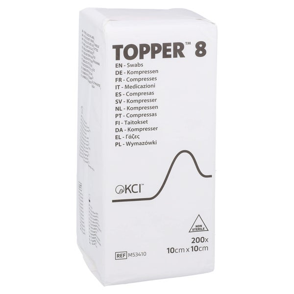 Topper 8 Kompr.10x10 cm unsteril 200 St