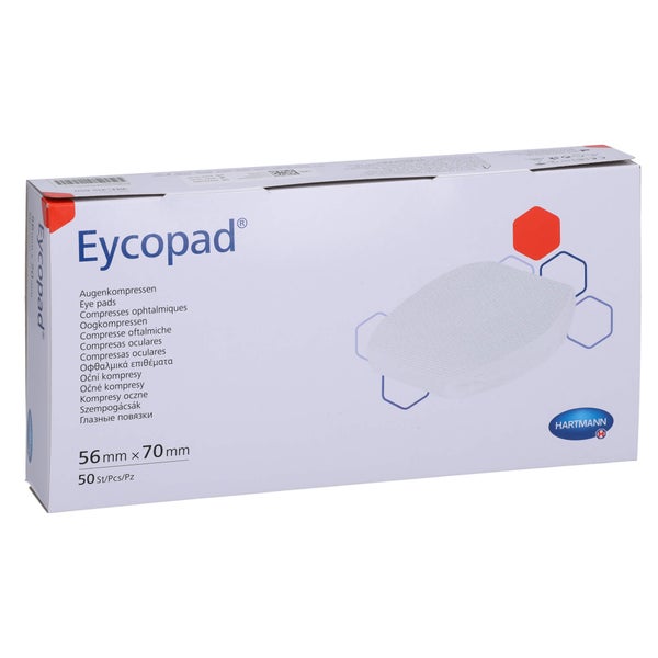 Eycopad Augenkompressen 56x70 mm unsteri 50 St