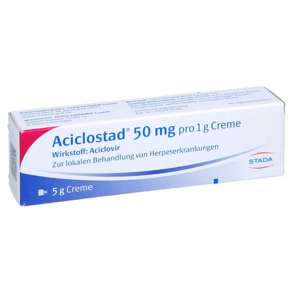 Aciclostad 50 mg pro 1 g Creme 5 g