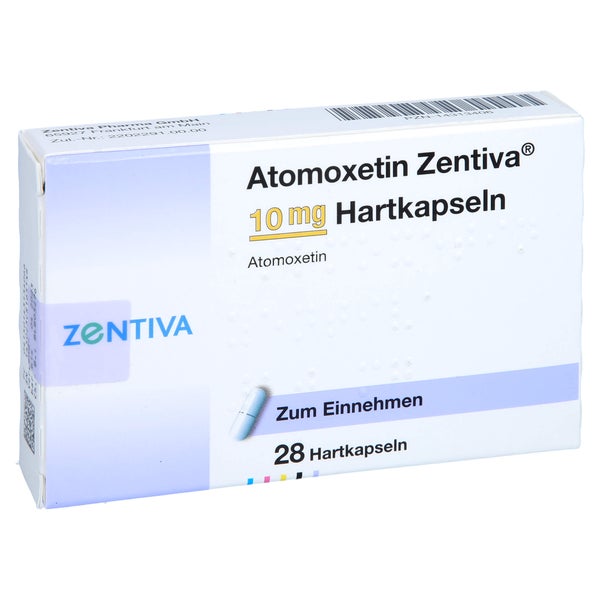 Atomoxetin Zentiva 10 mg Hartkapseln 28 St