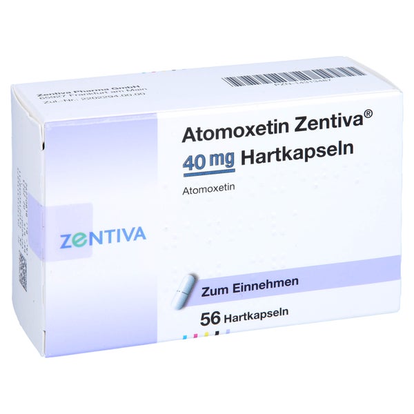 Atomoxetin Zentiva 40 mg Hartkapseln 56 St