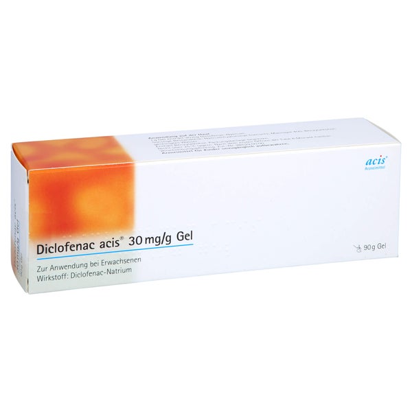 Diclofenac acis 30 mg/g Gel 90 g