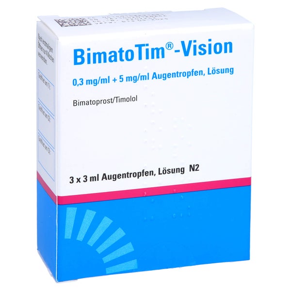 BIMATOTIM-Vision 0,3 mg/ml + 5 mg/ml Augentr.Lsg. 3X3 ml